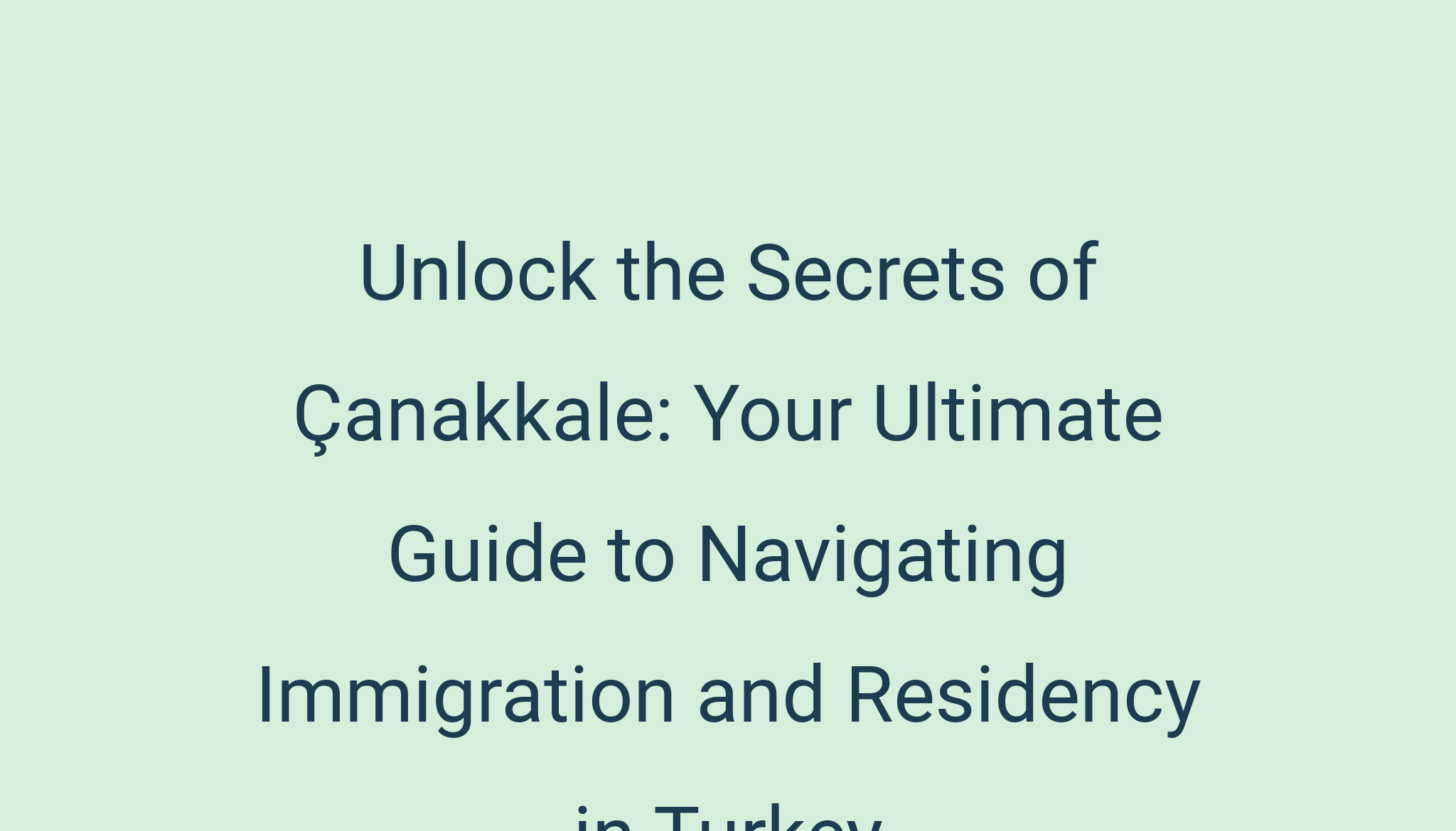 Unlock the Secrets of Çanakkale: Your Ultimate Guide to Navigating ...